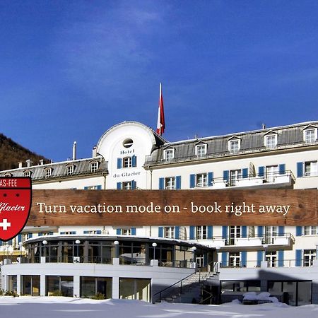 Hotel Du Glacier - The Dom Collection Saas Fee Kültér fotó