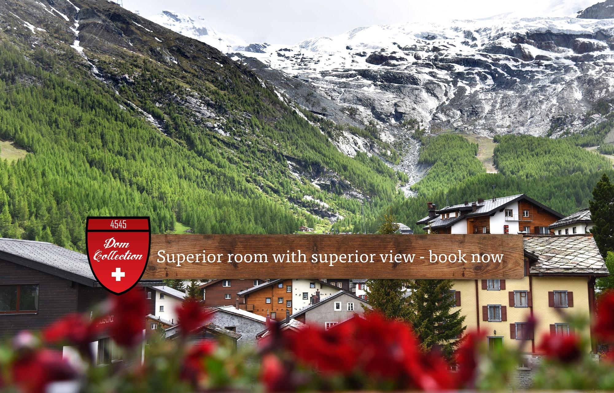 Hotel Du Glacier - The Dom Collection Saas Fee Kültér fotó