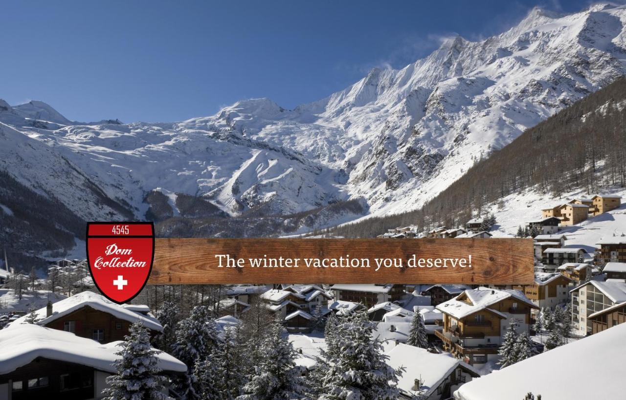 Hotel Du Glacier - The Dom Collection Saas Fee Kültér fotó
