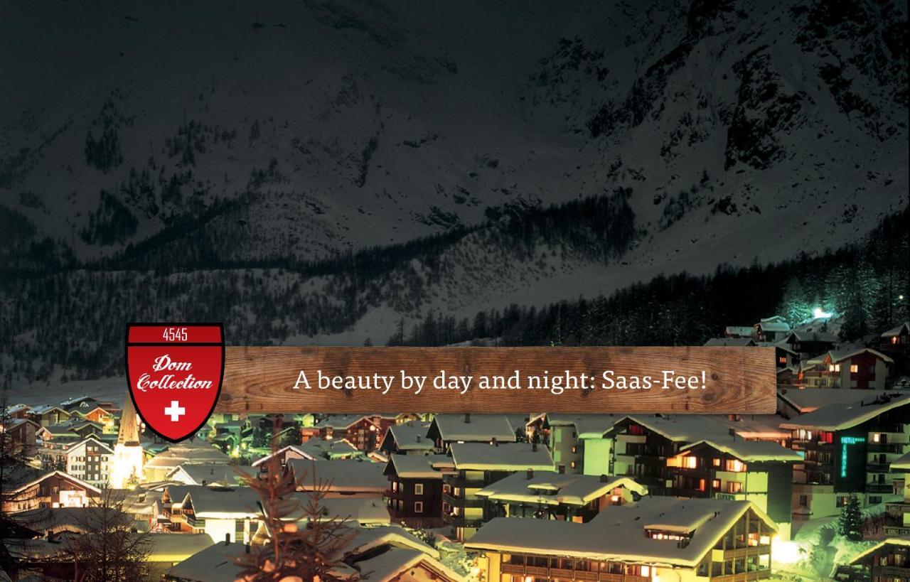 Hotel Du Glacier - The Dom Collection Saas Fee Kültér fotó