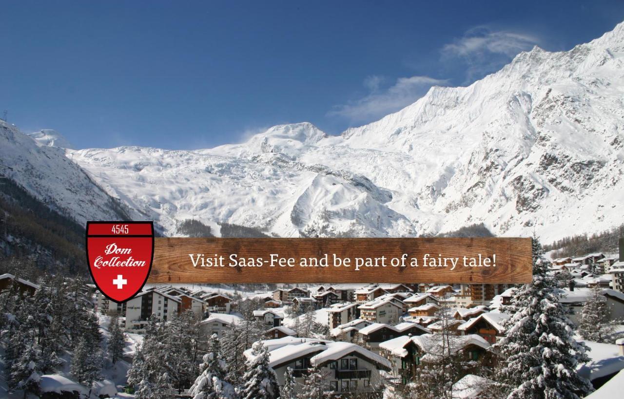 Hotel Du Glacier - The Dom Collection Saas Fee Kültér fotó